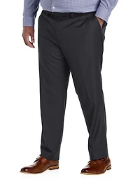 Solid Wool-Blend Suit Pants