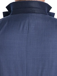 Sharkskin Wool-Blend Suit Jacket