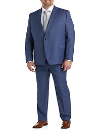 Sharkskin Wool-Blend Suit Jacket