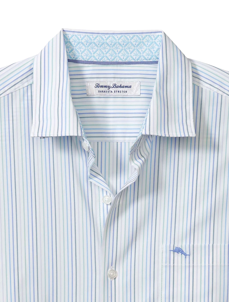 Sarasota Stripe Marina IslandZone® Sport Shirt