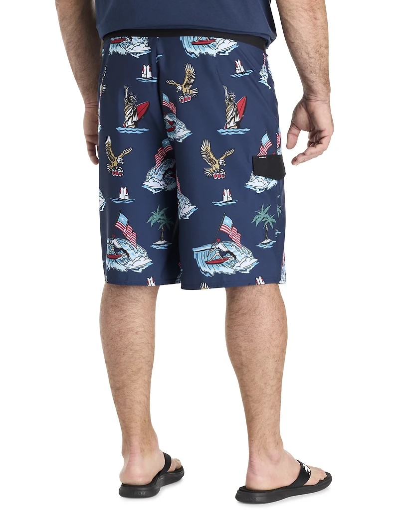 Lennox USA Swim Trunks