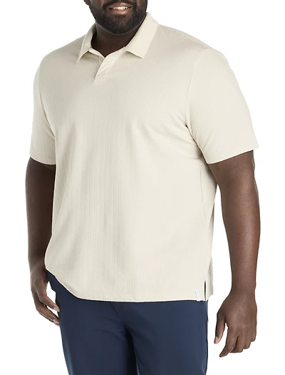 Seersucker Polo Shirt