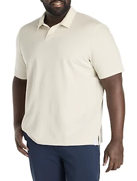 Seersucker Polo Shirt