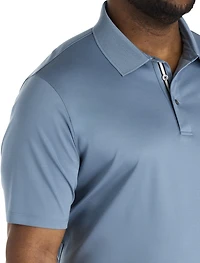 Interlock-Textured Polo Shirt
