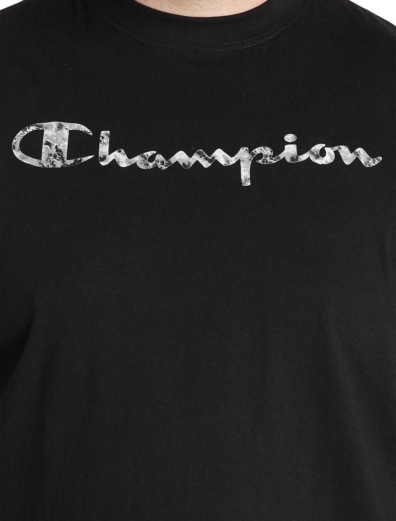 Crackle Tonal Script T-Shirt