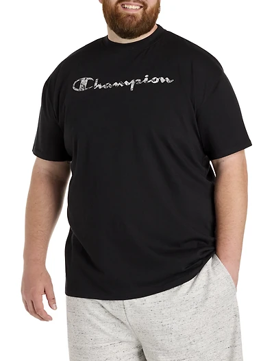 Crackle Tonal Script T-Shirt