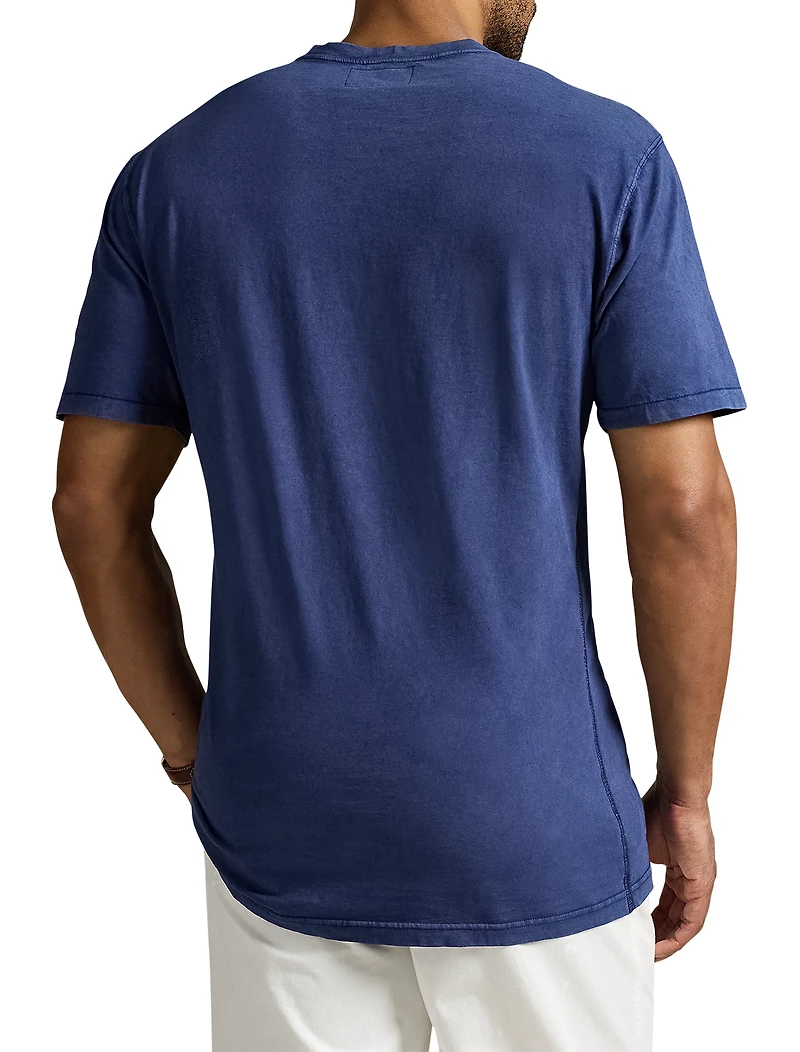 Slub Jersey Henley Shirt