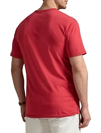 India Plaid-Logo Jersey T-Shirt