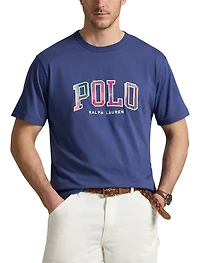 India Plaid-Logo Jersey T-Shirt