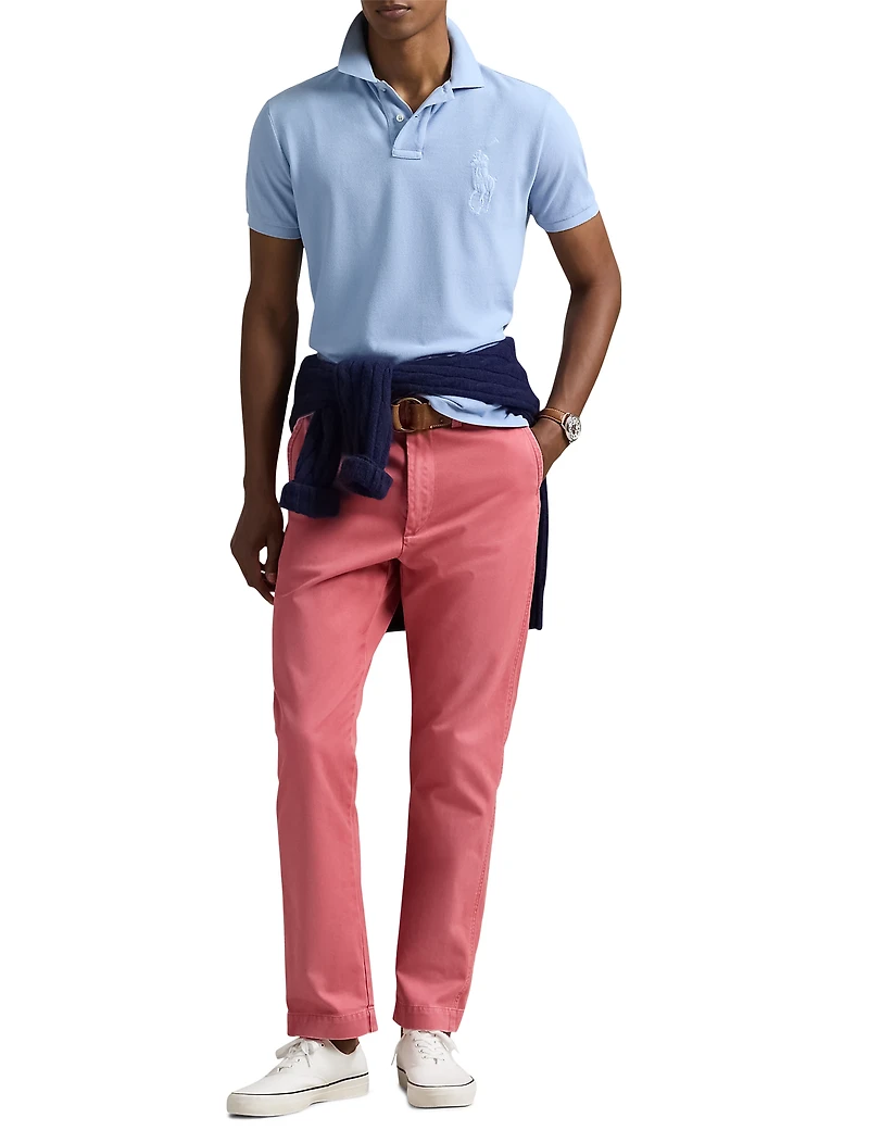 Big Pony Mesh Polo Shirt