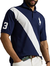 Big Pony Mesh Polo Shirt