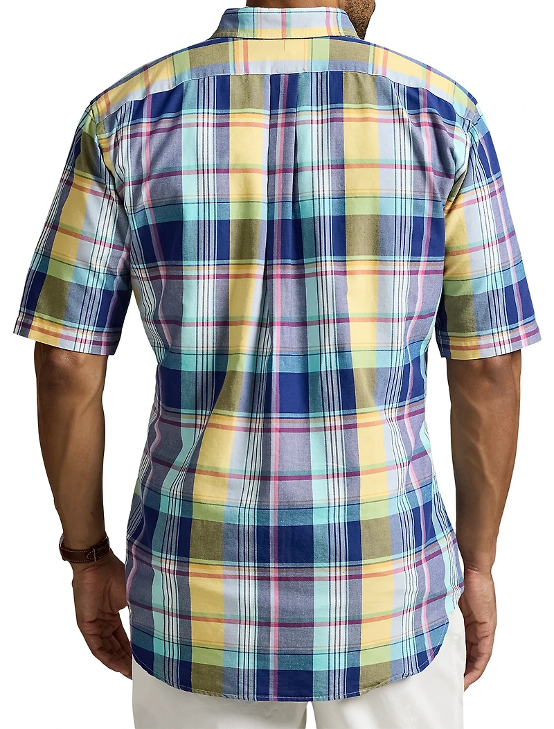 Plaid Oxford Sport Shirt