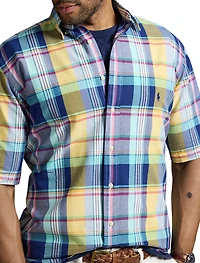 Plaid Oxford Sport Shirt