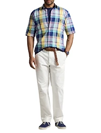 Plaid Oxford Sport Shirt