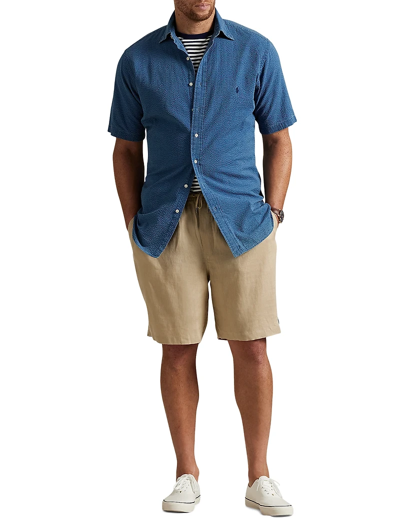 Prepster Linen Shorts