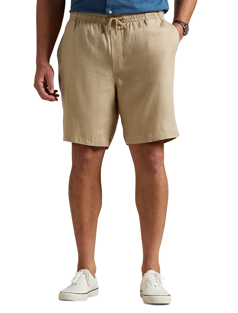 Prepster Linen Shorts