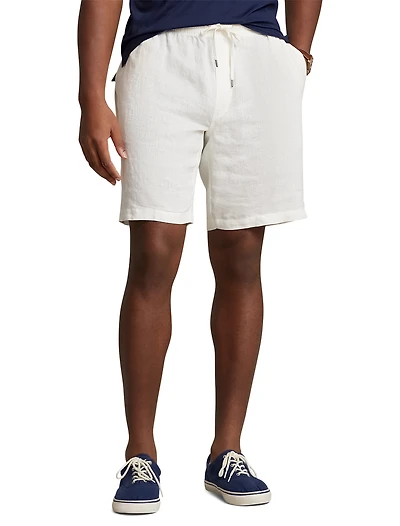 Prepster Linen Shorts    