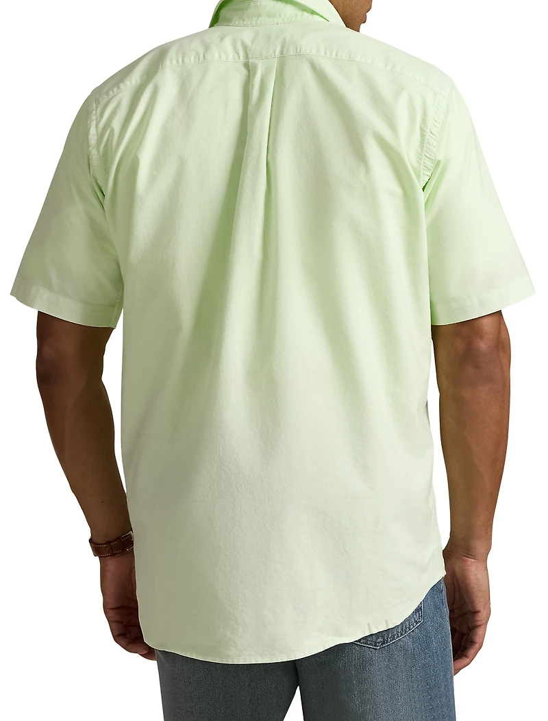 Mineral-Dyed Oxford Sport Shirt