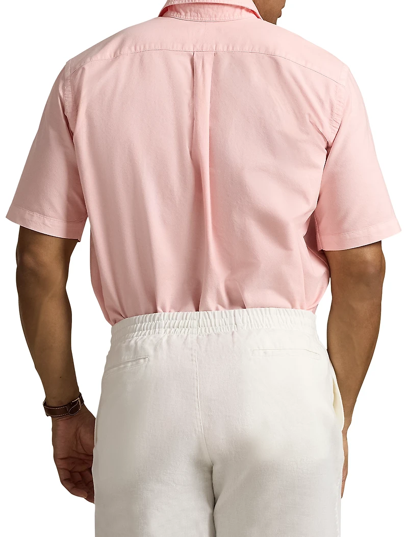 Mineral-Dyed Oxford Sport Shirt