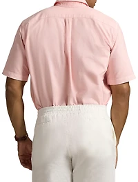 Mineral-Dyed Oxford Sport Shirt