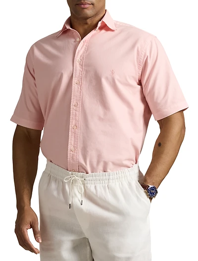 Mineral-Dyed Oxford Sport Shirt
