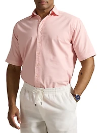Mineral-Dyed Oxford Sport Shirt
