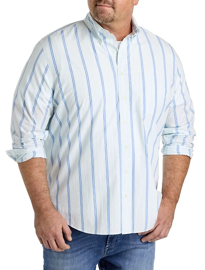 Non-Iron Striped Friday Sport Shirt