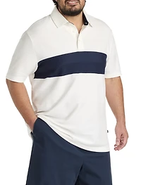 Chest Striped Polo Shirt