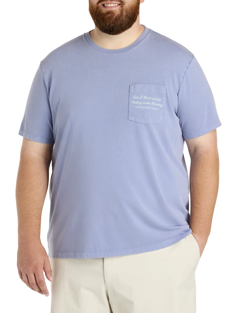 Beers Fishing Graphic Tee