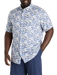 Gasparilla Icons Linen-Blend Sport Shirt