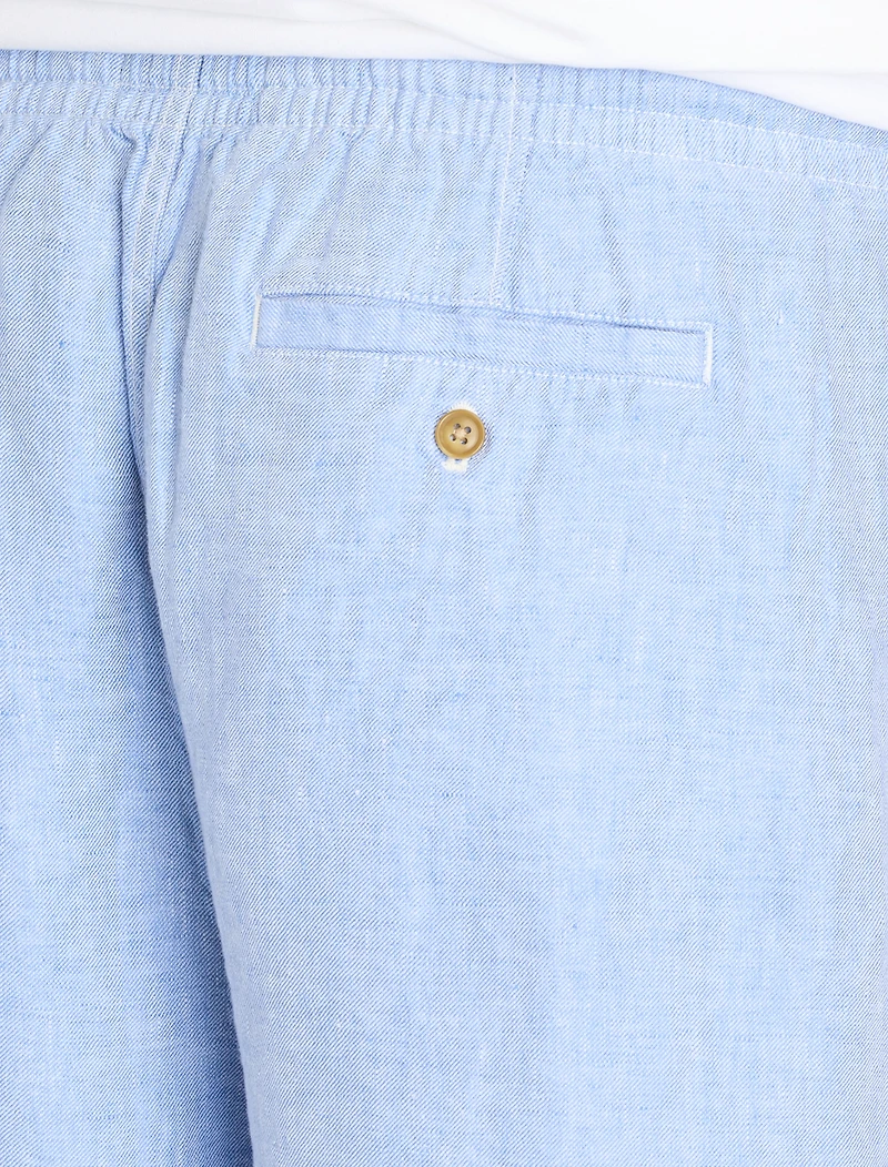 Surfside Pull-On Linen Shorts