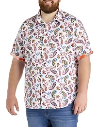 Tangier Paisley Print Sport Shirt