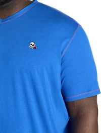 Westwood Contrast Stitch V-Neck T-Shirt