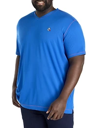 Westwood Contrast Stitch V-Neck T-Shirt