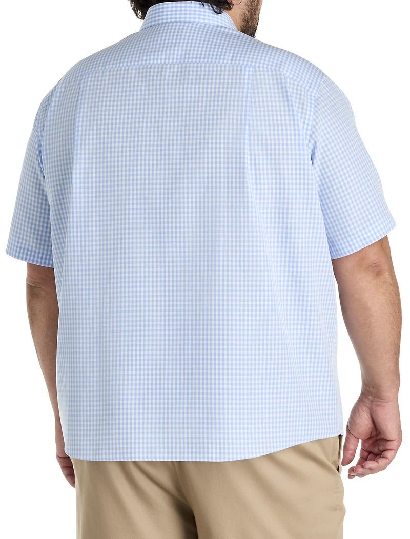 Lawrence Grid-Patterned Sport Shirt