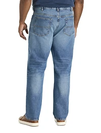 Langham Relaxed-Fit Straight-Leg Stretch Jeans