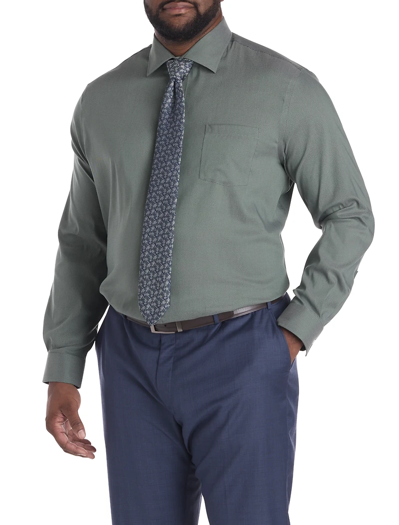Micro Patterned Performance Dress Shirt