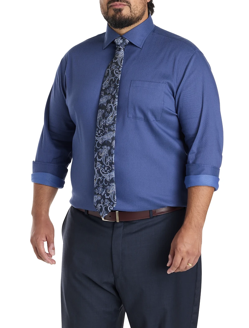 Micro Patterned Performance Dress Shirt