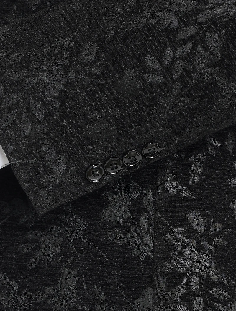 Velvet Floral Sport Coat