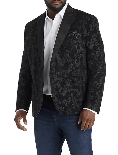 Velvet Floral Sport Coat