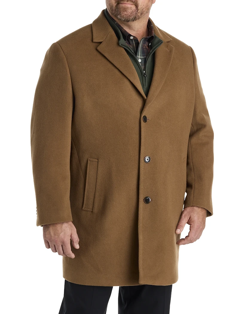 Wool-Cashmere Blend Overcoat
