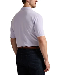 Stretch Oxford Mesh Polo Shirt