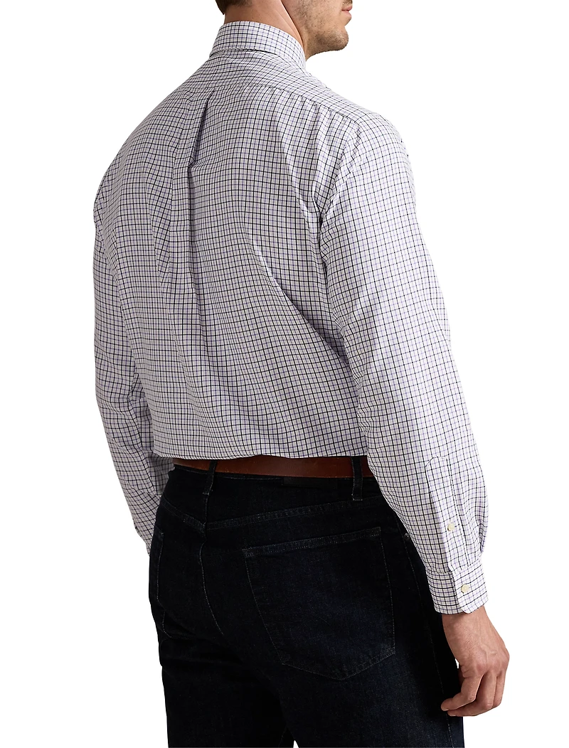 Performance Check Oxford Sport Shirt