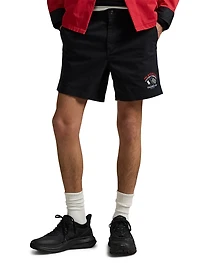 Motor Club Prepster Embroidered Twill Shorts