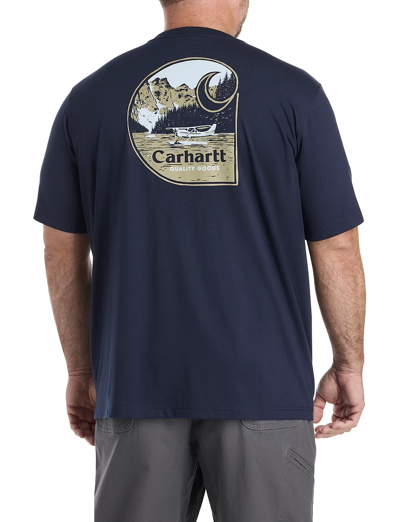 Sea Plane Graphic Tee