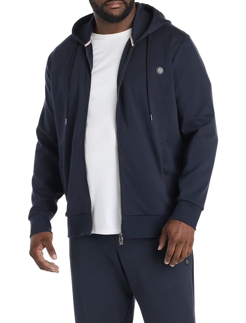 Front-Zip Hooded Jacket