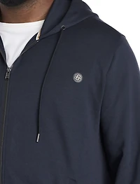 Front-Zip Hooded Jacket
