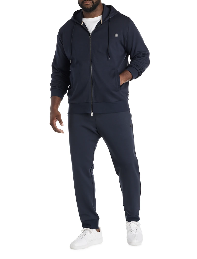 Front-Zip Hooded Jacket