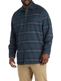 Caruso Striped Cord Shirt