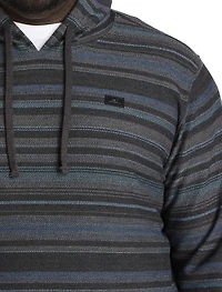 Bavaro Striped Pullover Hoodie
